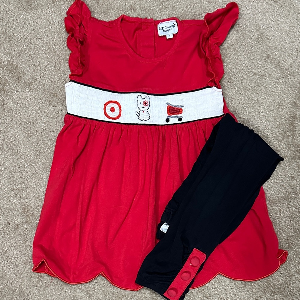 Target Theme Smocked Matching Set